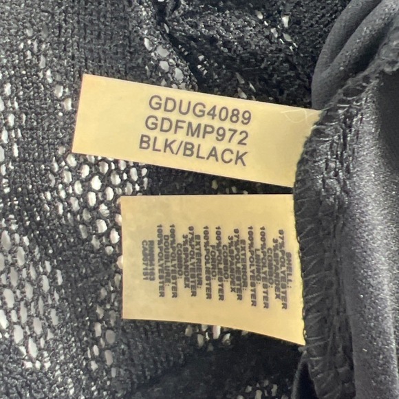 Guess Est. 1981 Black Fringe Tiered Lace Bodycon Cocktail Dress Size 14 LBD - Picture 6 of 7